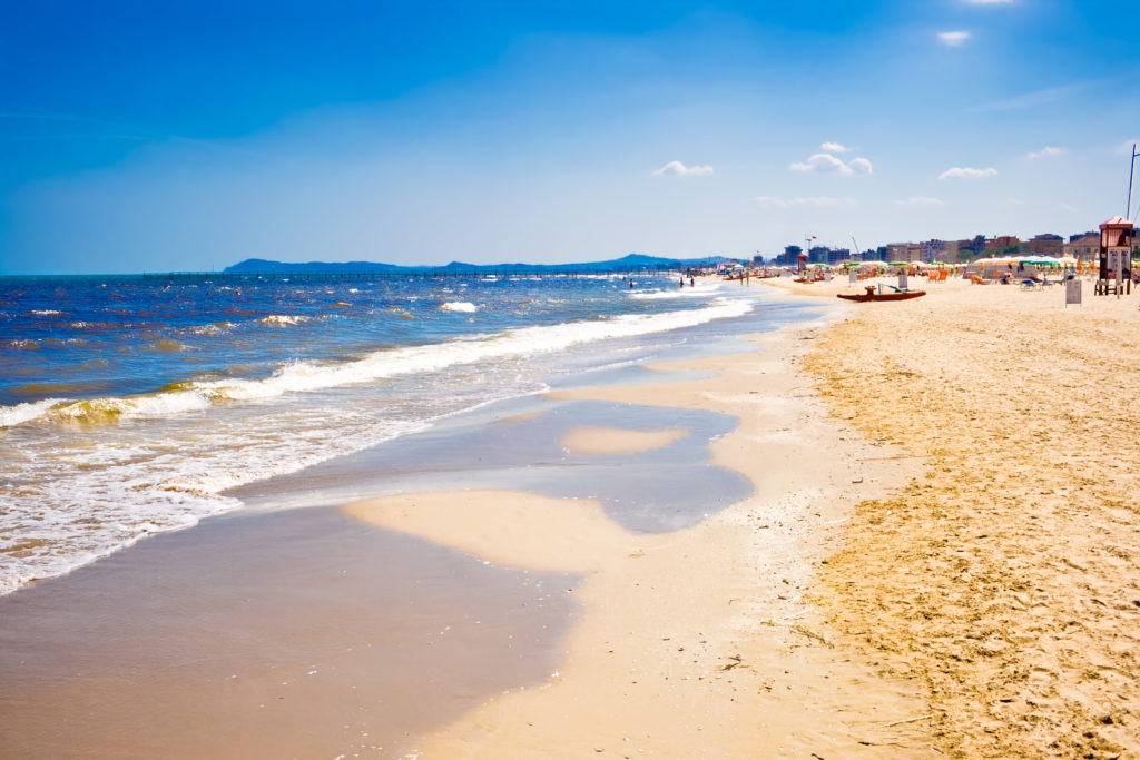 Strand Adriatische Kust Italie