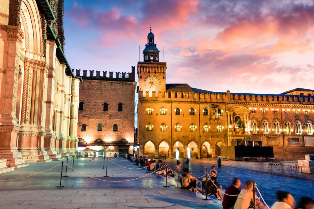 Bologna paleis plein